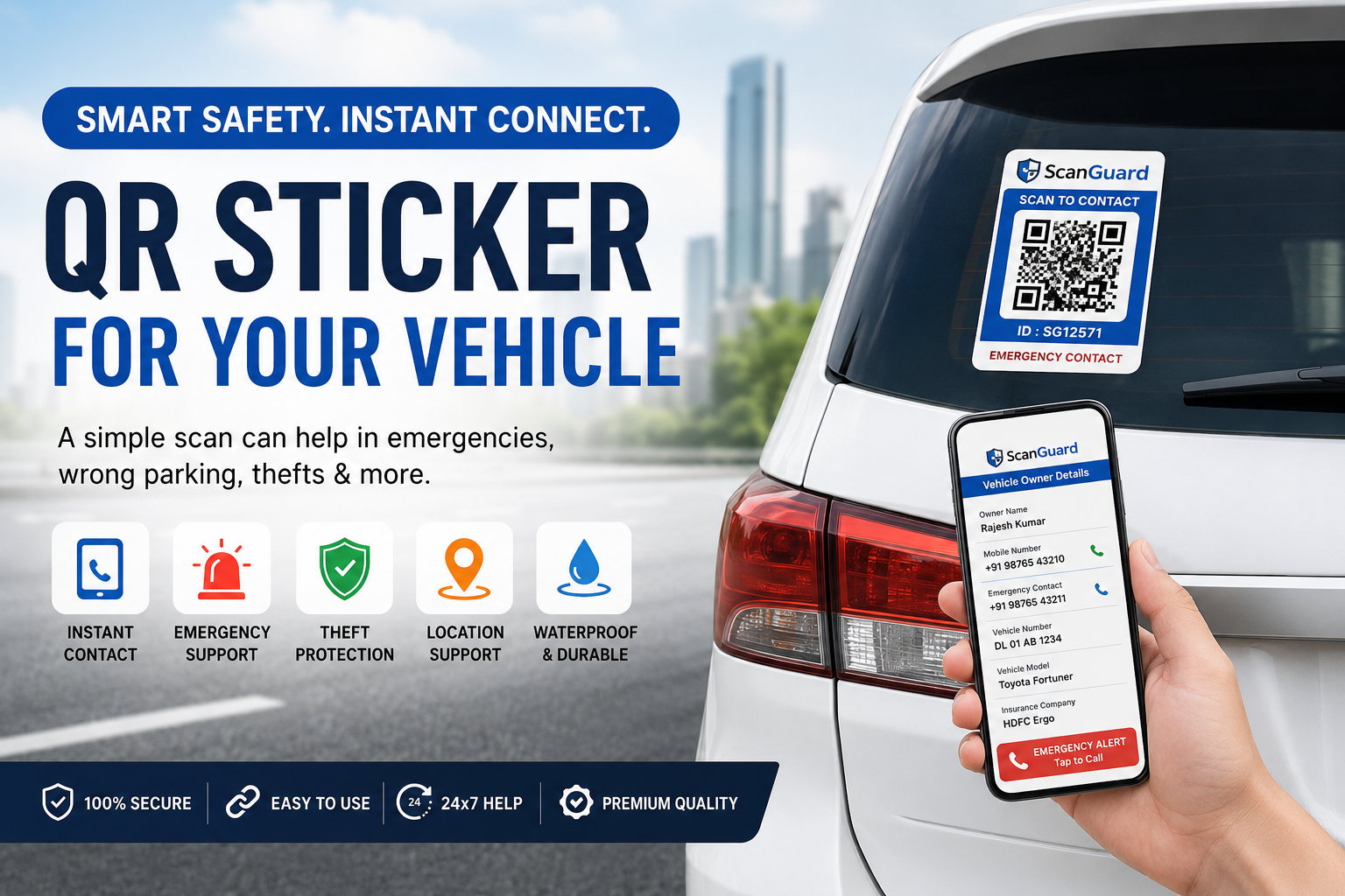 How QR Stickers Are Making Indian Roads Safer in 2026